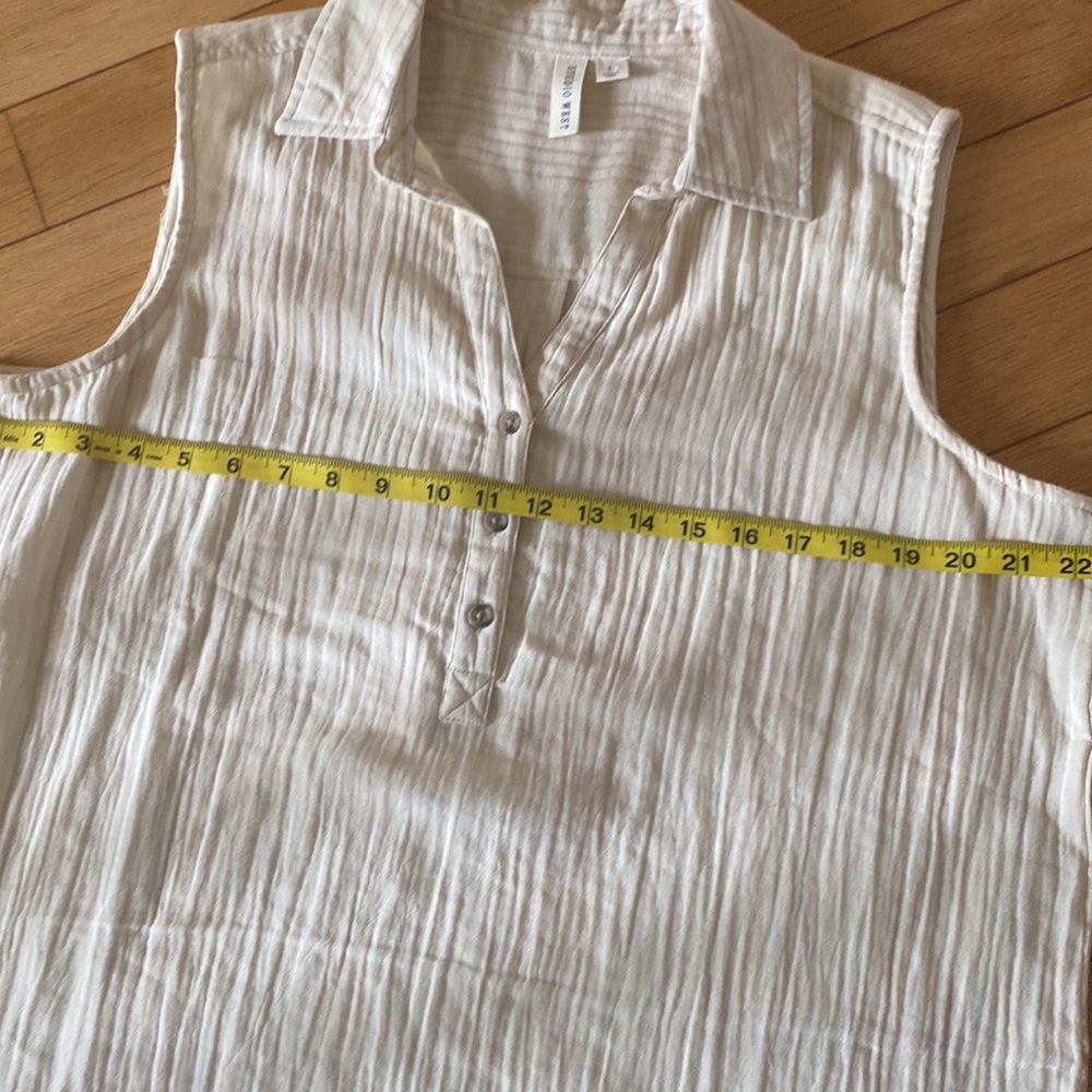 STUDIO WEST - Button down top - Picture 8 of 9